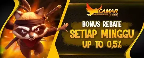 Cashback Rebate Mingguan promotion banner